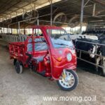 טוקטוק מתאים גם לשימושים בחקלאות בקיבוץ ובמושב