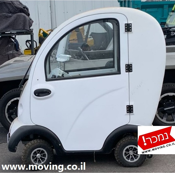 קלנועית חשמלית מעולה לחורף עם אטמות מלאה, כייף לנהוג ולהישאר יבשים