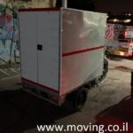 ריקשה 1200W כולל ארגז סגור ודלת אחורית כפולה עם ידית מתקדמת ונעילת מפתח