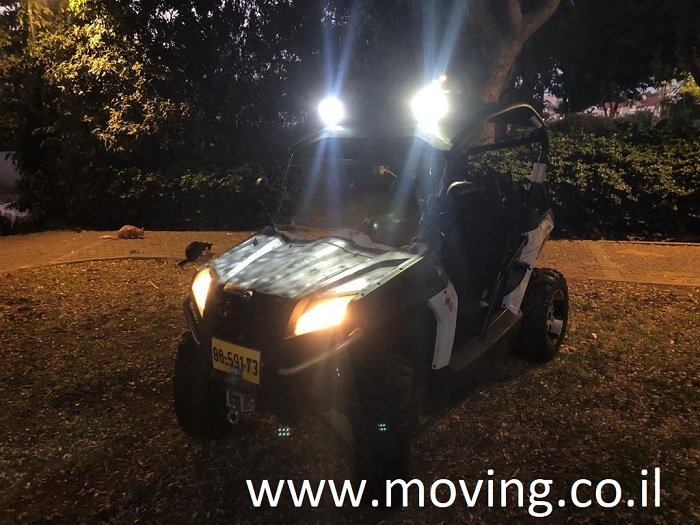 CF 625 ATV רכב שטח מעולה, תאורת לילה חזקה ומושקעת