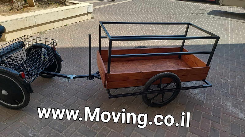 עגלה לאופניים חשמליים, עגלה לתלת אופן חשמלי, דגם CPM