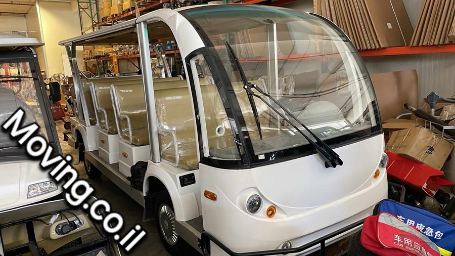 אוטובוס חשמלי תפעולי | 14 נוסעים – EG6158K