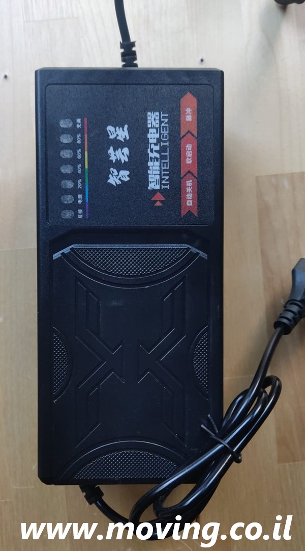 מטען לריקשה | מטען לטוקטוק | מטען לרכב חשמלי קטן 72 וולט