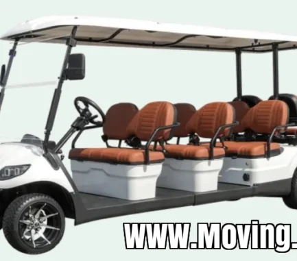 רכב תפעולי חשמלי 8 מקומות | LVTONG 617 6+2